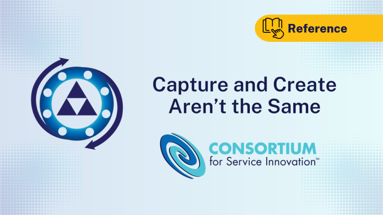 Capture and Create Aren't the Same