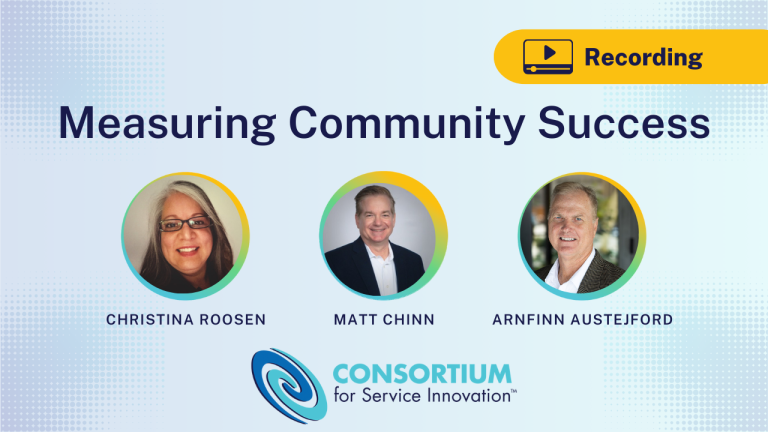 "Measuring Community Success" recorded presentation