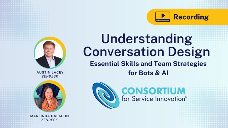Conversation Design - recorded presentation