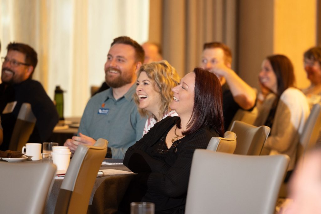 Attendees enjoying Member Summit 2024