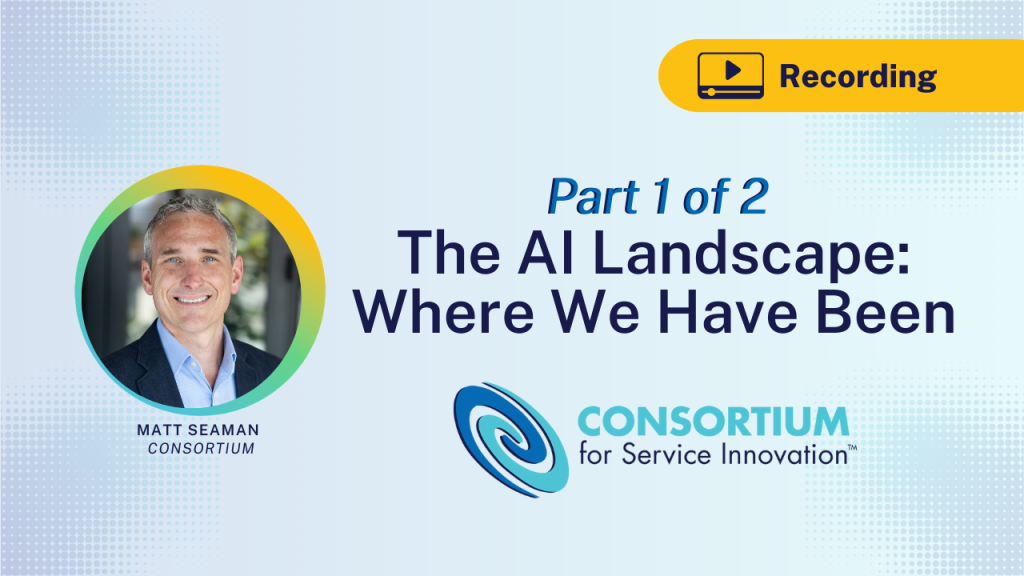 Navigating the AI Landscape - Part 1 of 2