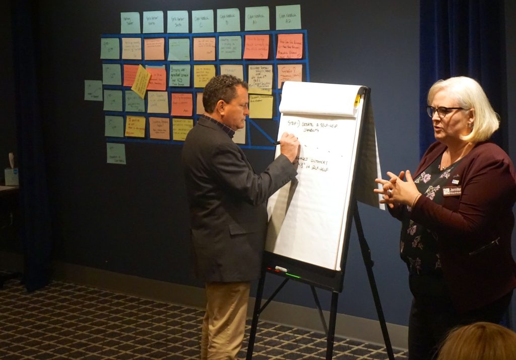 Brad and Jen at Open Space 2019