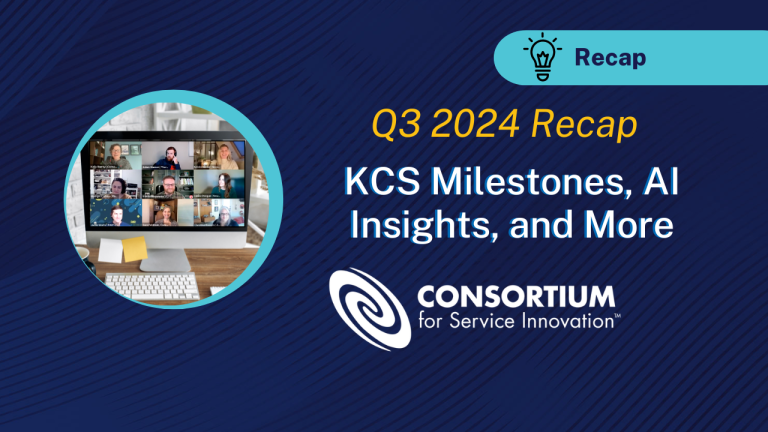 Q3 2024 Recap: KCS Milestones, AI Insights, and More