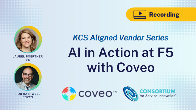 AI in Action at F5 with Coveo: Recording