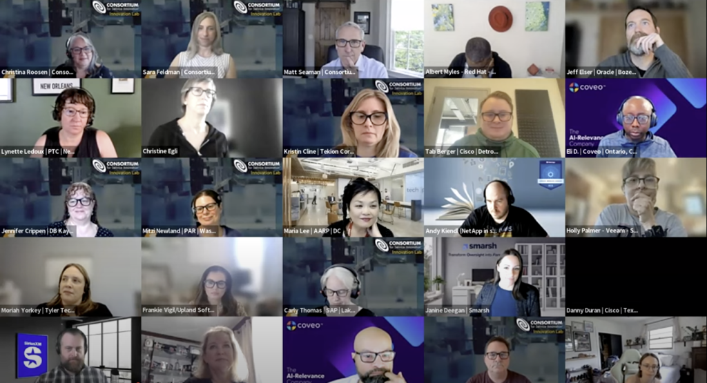 Virtual Innovation Lab attendees
