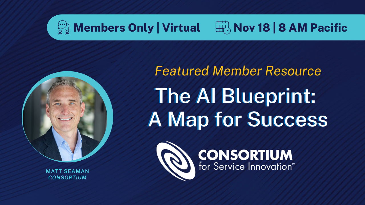 Featured Member Resource. The AI Blueprint: A Map for Success. November 18 at 8 am Pacific.