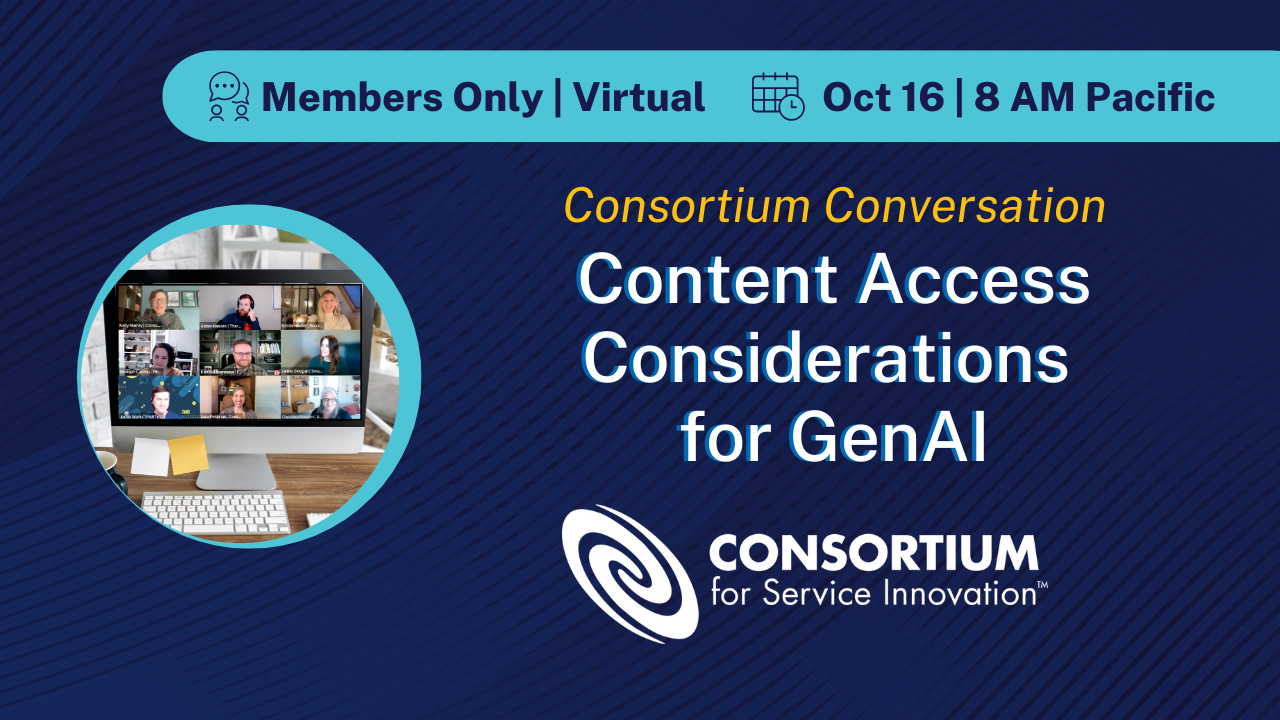 content considerations genai Content Access Considerations for GenAI: a Consortium Conversation