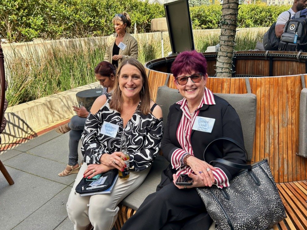 Janice and Gretchen at Summit 2025
