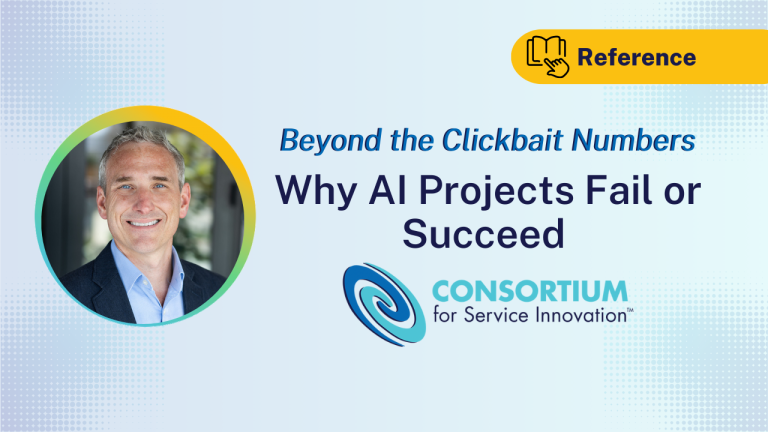 Why AI Projects Fail or Succeed