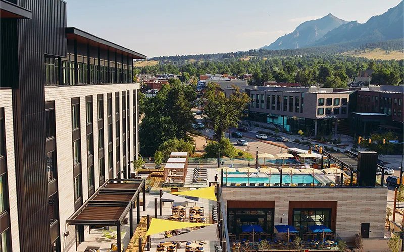 Limelight Boulder -mountain view